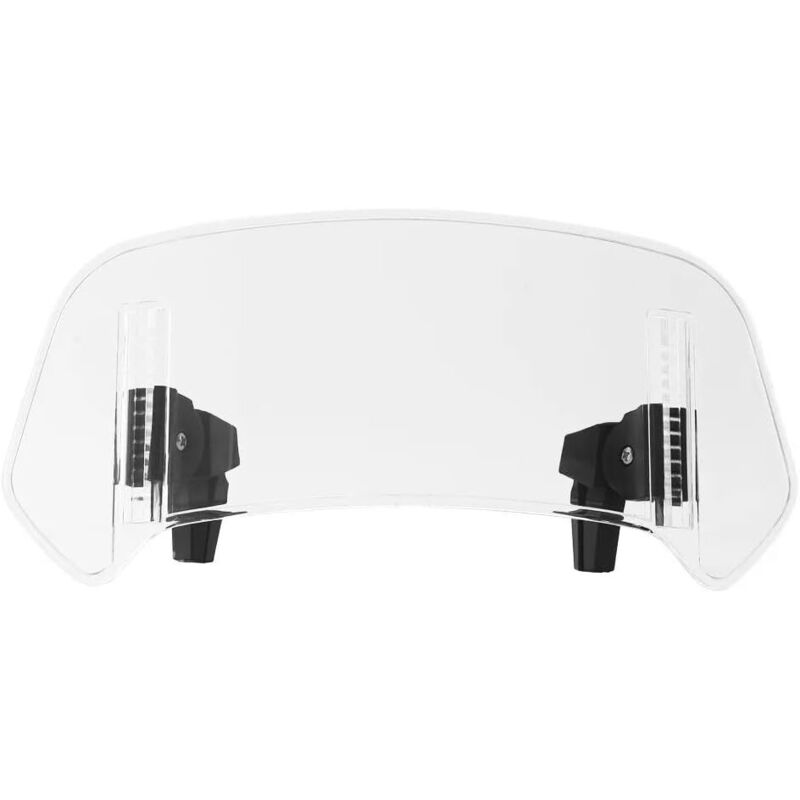 Universell Verstellbare Motorrad-windschutzscheibe Aus Hochfestem Polycarbonat – Verlängerter Windabweiser, 3 Höhenpositionen – Ulisem