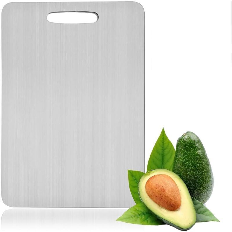 361 Titanium Schneidebrett. Küchenschneidebrett. 1 Stück. Doppelseitiges Schneidebrett Aus Lebensmittelechtem 361 Zum Schneiden Von Fleisch, Obst Und Gemüse.