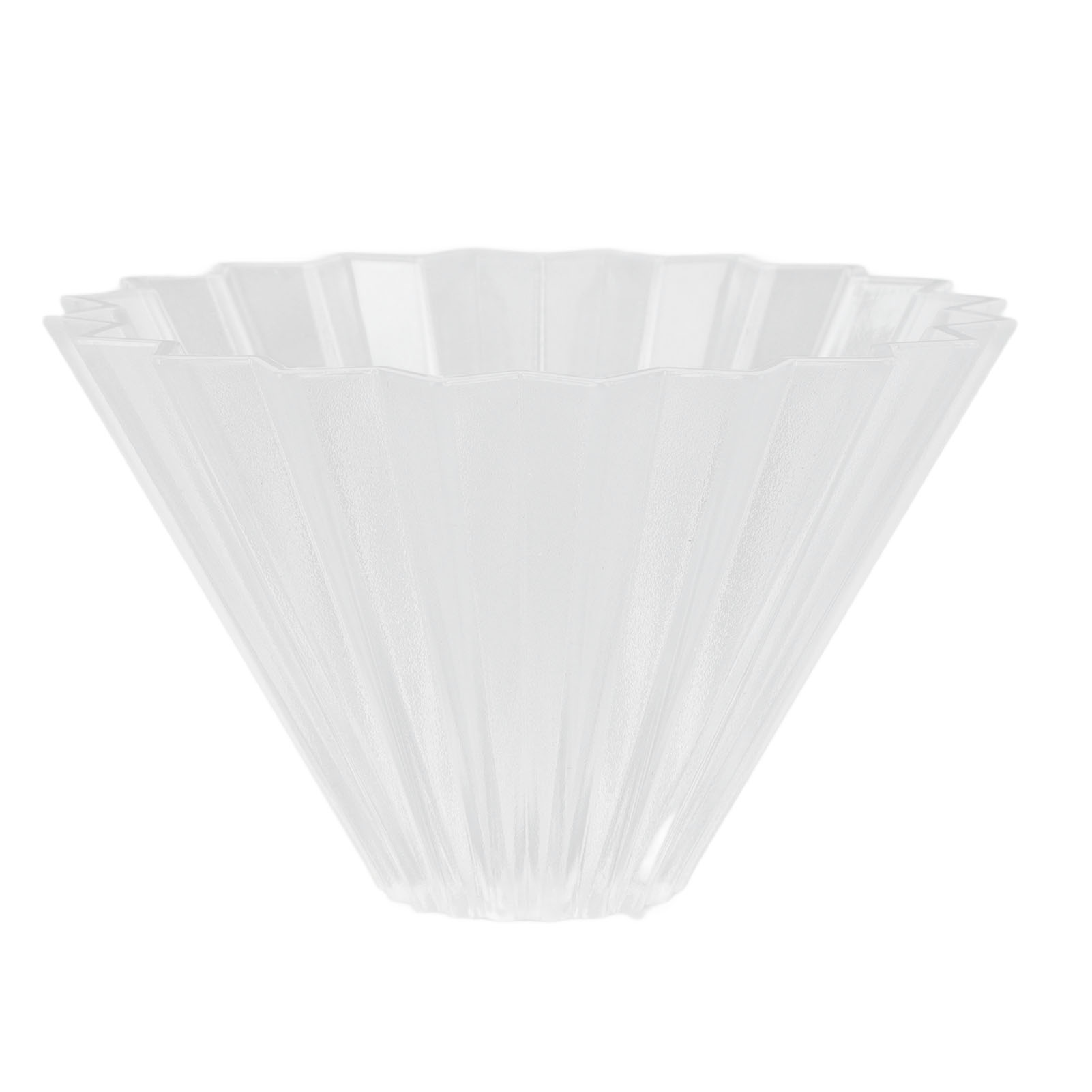 Wiederverwendbarer Konischer Kaffeefilter Aus Kunstharz Für Die Handbrühmethode Und Den Küchengebrauch, Transparente Farbe