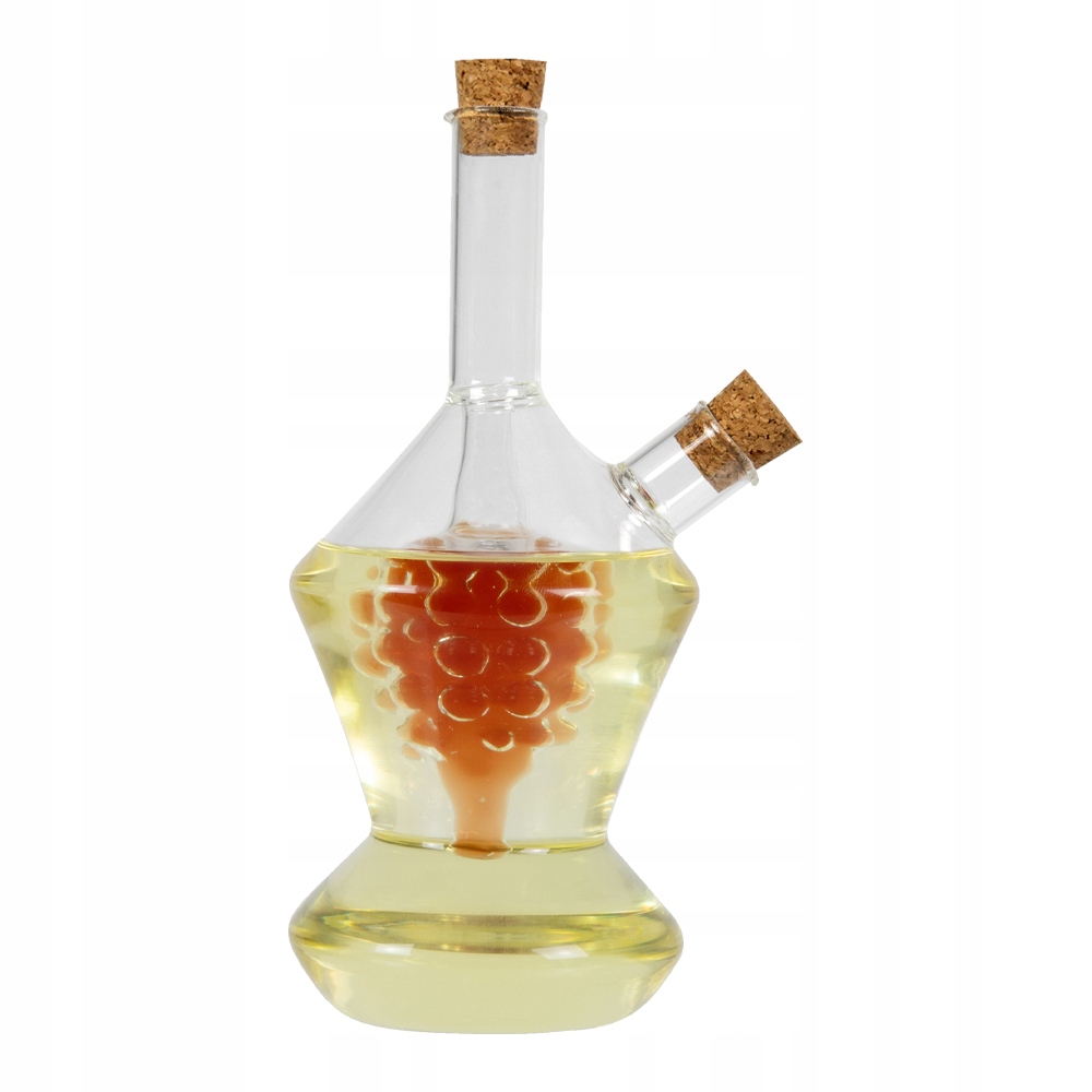 Dekorative Traubenflasche, 250 Ml, Doppelt Verwendbar Für Olivenölessig, 2-in-1 Für Weintinktur