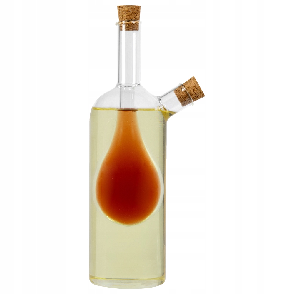 Dekorative Tropfflasche 220 Ml, Doppelt Für Olivenöl, Essig, 2-in-1 Für Weintinkturen