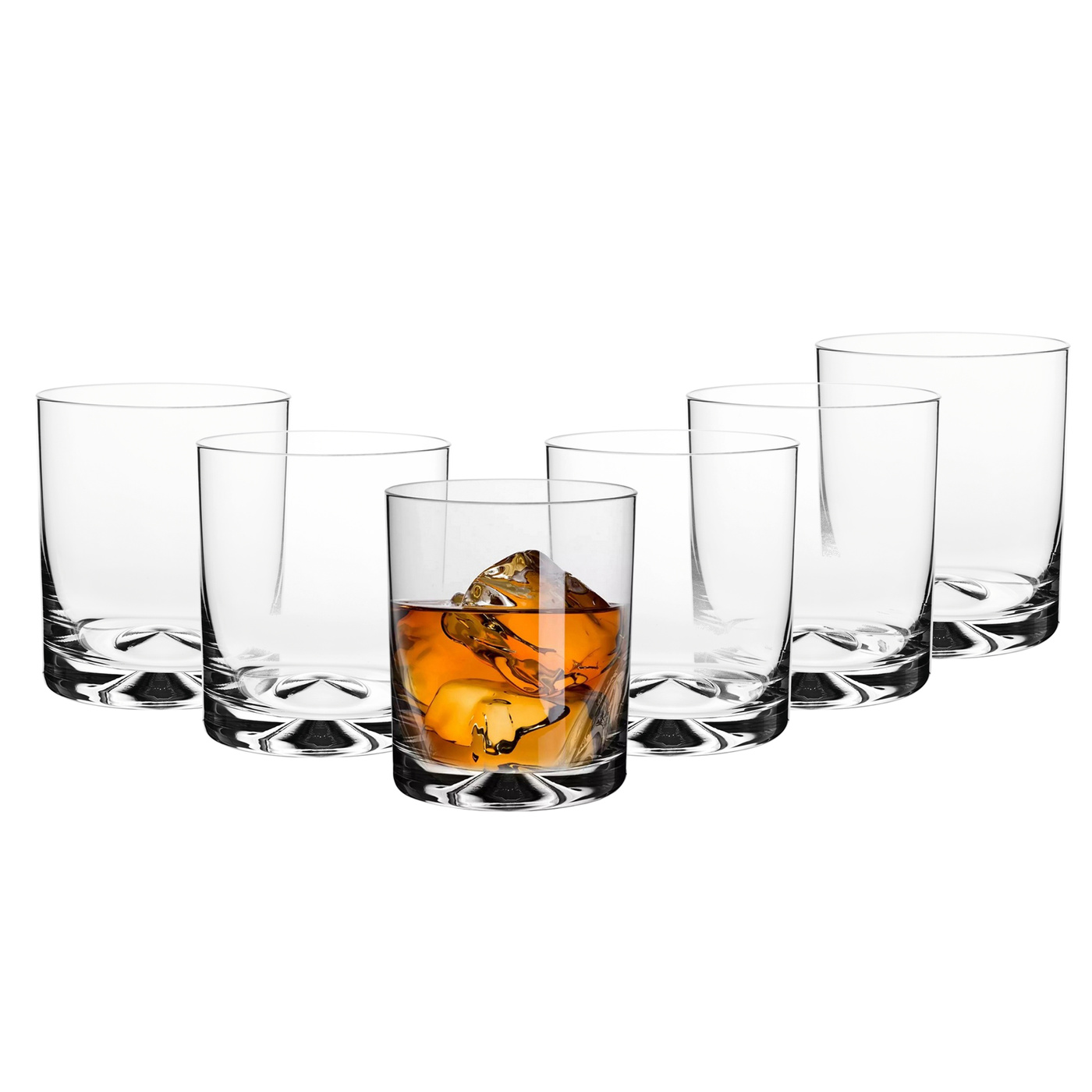 Set Mit 6 Krosno Mixology Whiskygläsern 260 Ml