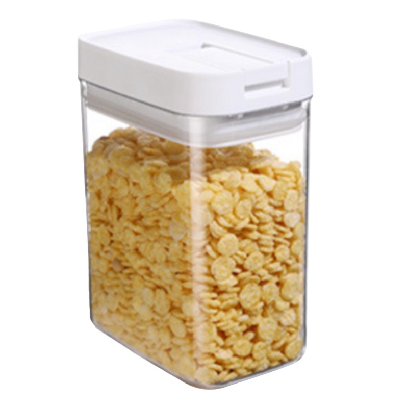 Transparente Aufbewahrungsbox Für Müsli, 800 Ml, Mit Luftdichtem Deckel, Ideal Zur Organisation Ihrer Küche.