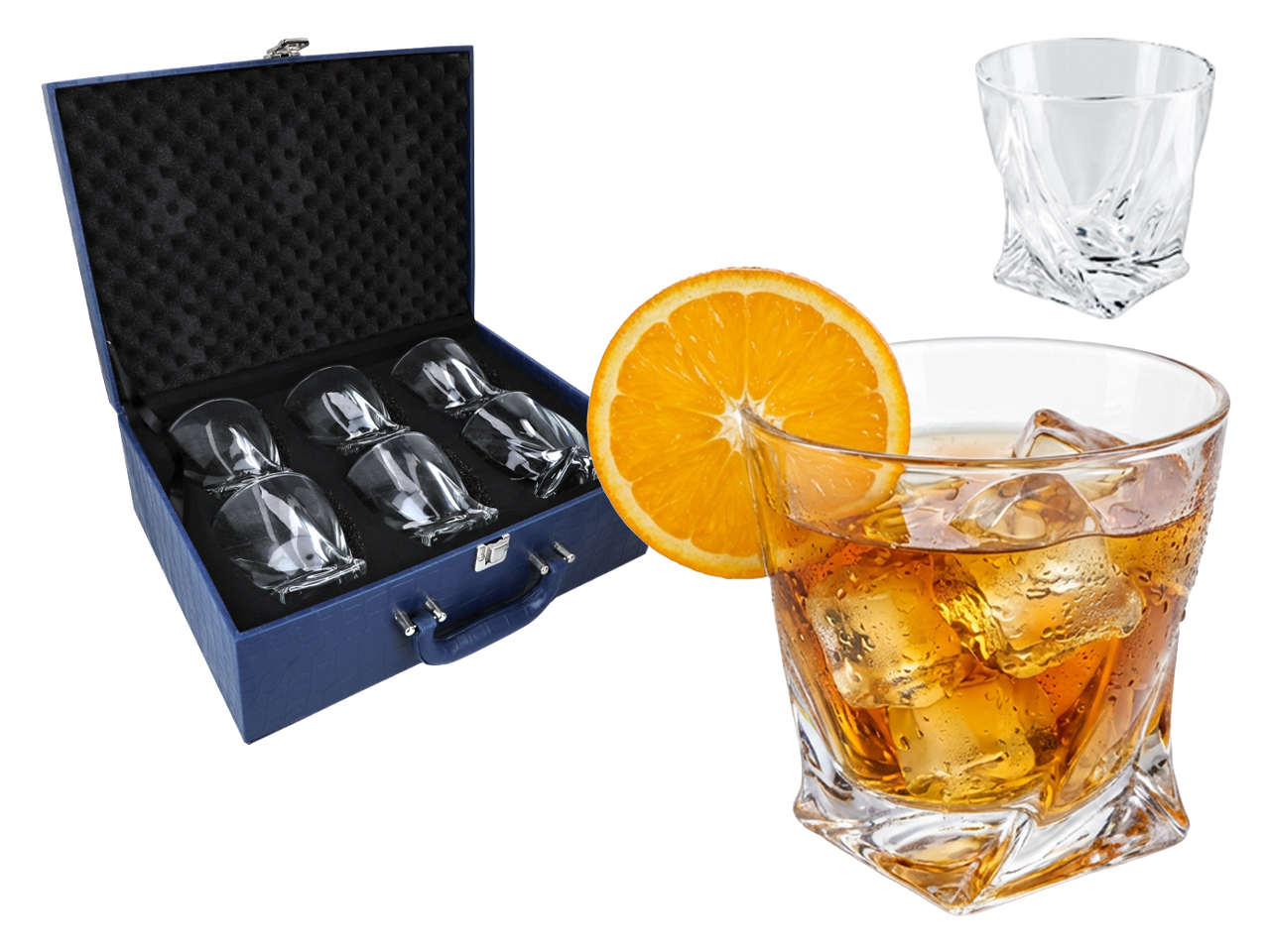 Set Mit 6 Whiskygläsern