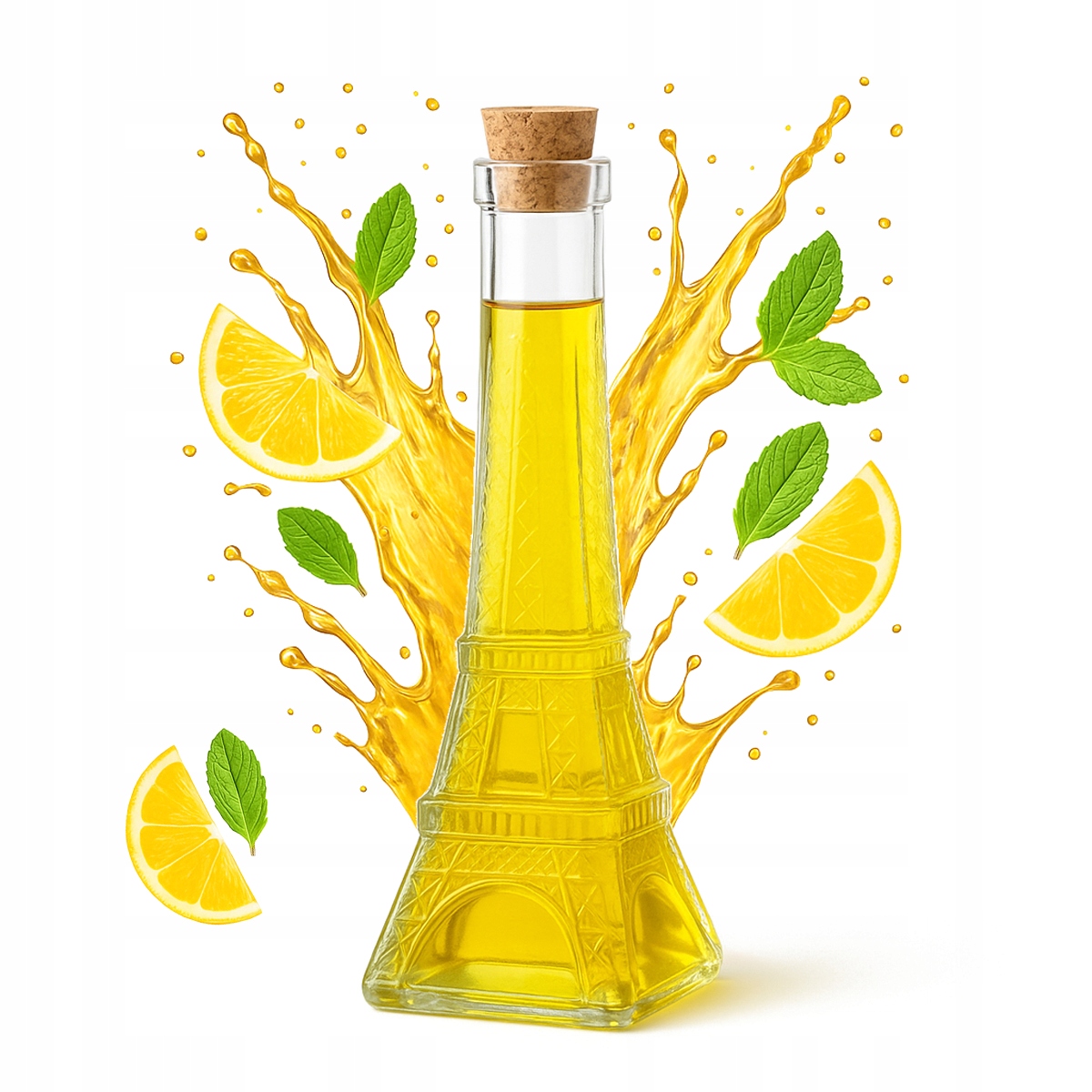 Pariser Turm Glasflasche 200ml Für Alkoholische Getränke Wie Wein Und Liköre – Geschenk