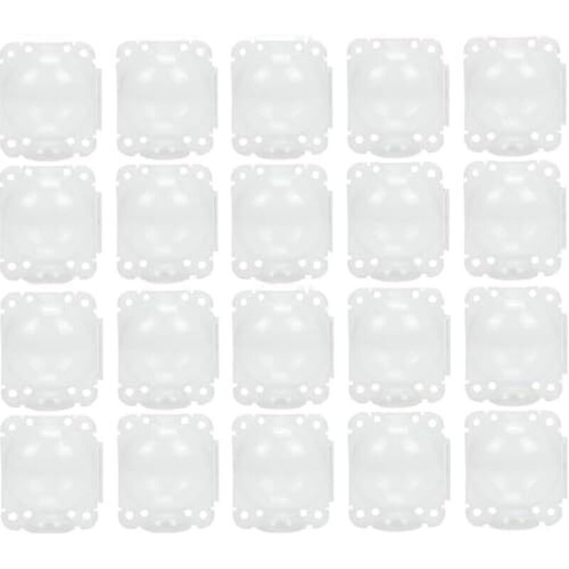 Transparente Abmoos-schalen Für Pflanzen – 20er-packung, Stabile Und Wiederverwendbare Wurzelballen Aus Kunststoff – Ulisem