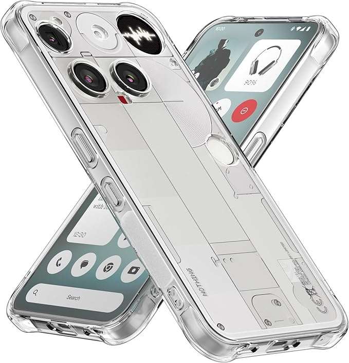 Schutzhülle Für Das Nothing Phone 3 Aus Transparentem Tpu
