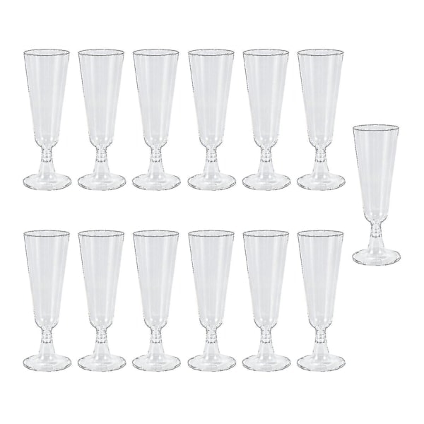 60 Weingläser Aus Kunstharz (150 Ml), Champagnergläser, Rotweingläser – Vielseitig Einsetzbar Und Ein Muss Für Partys Und Karneval.