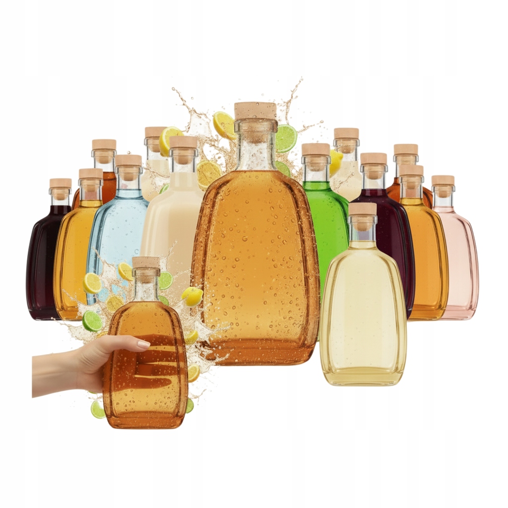 Set Mit 30 Asteria-flaschen À 250 Ml Mit Korken, 30 Weinflaschen
