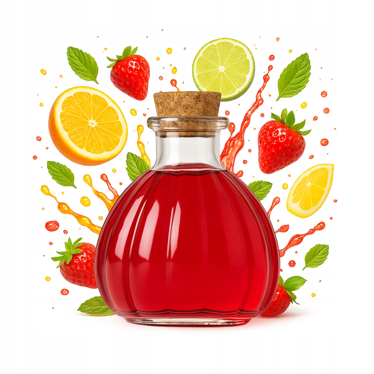 Venedig Glasflasche 250ml Flaschen Für Wasser, Saft, Likör, Olivenöl