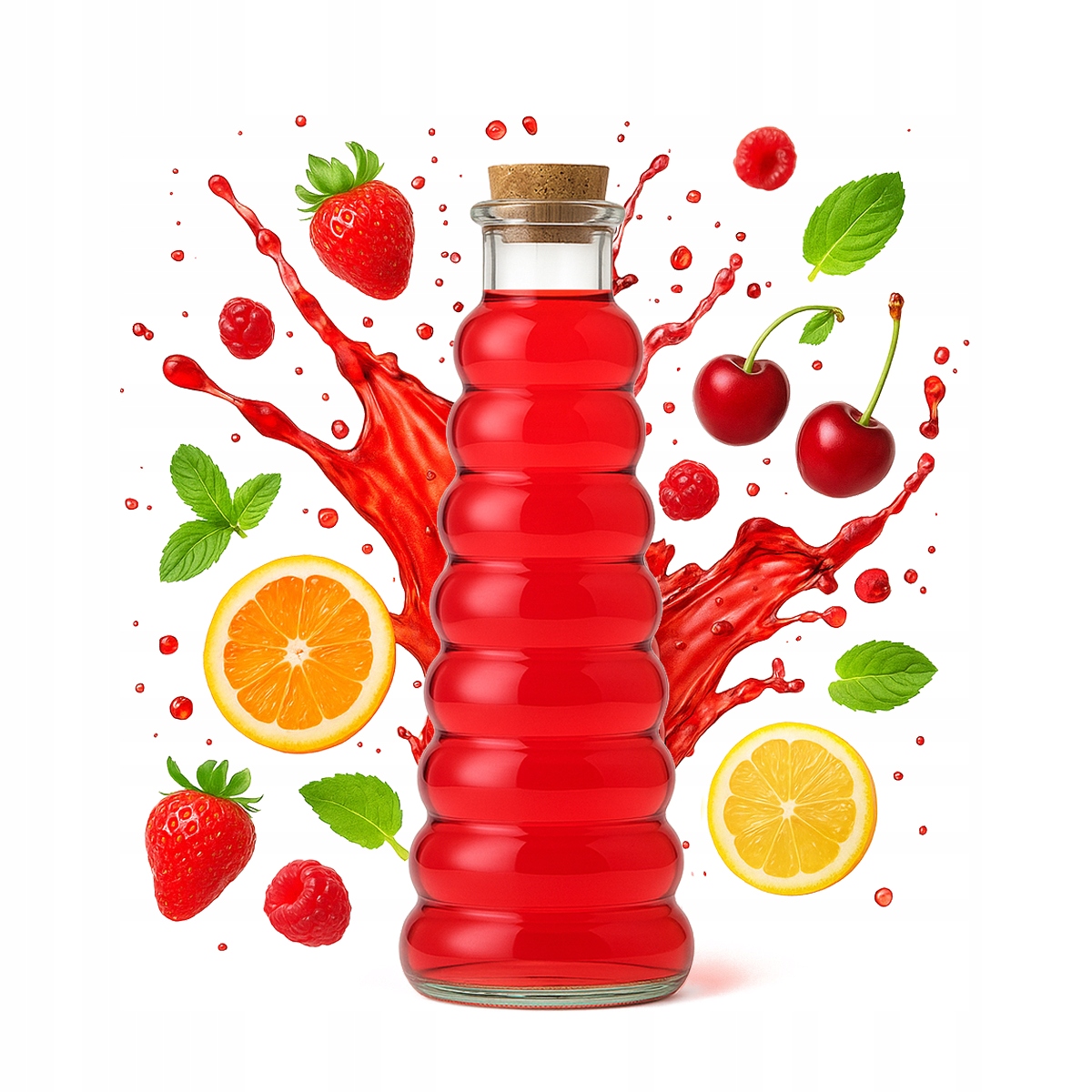 Verona Glasflasche 380ml Karaffe Für Wasser, Saft, Alkohol, Liköre, Olivenöl