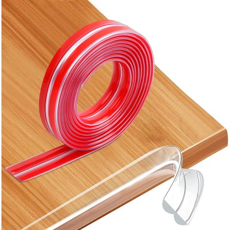 M Langer Eckenschutz Für Babytische. Transparenter Babymöbelschutz. Möbelschutzleiste. Selbstklebender Pvc-kanten- Und Eckenschutz Für Babys.