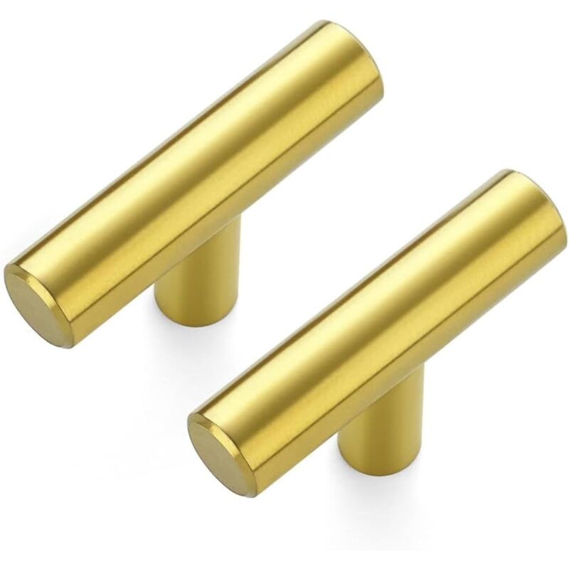 Vergoldete 5,1 Cm Griffe Für Schränke Und Schubladen – 5er-set Elegante Metallgriffe Für Küche Oder Schminktisch – Ulisem