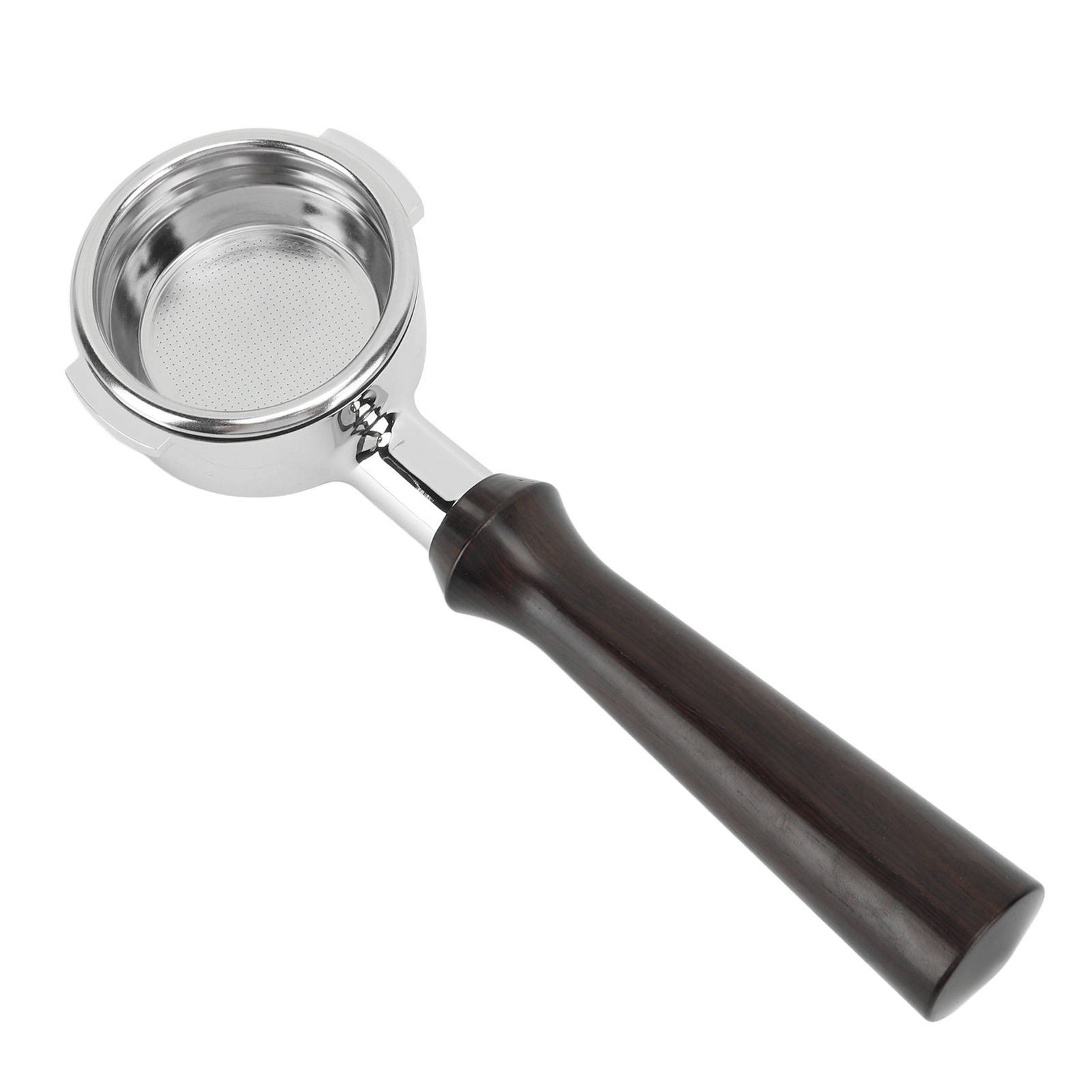 58-mm-aluminium-siebträger Ohne Boden Für Expobar F Espressomaschinen Mit Sandelholzgriff