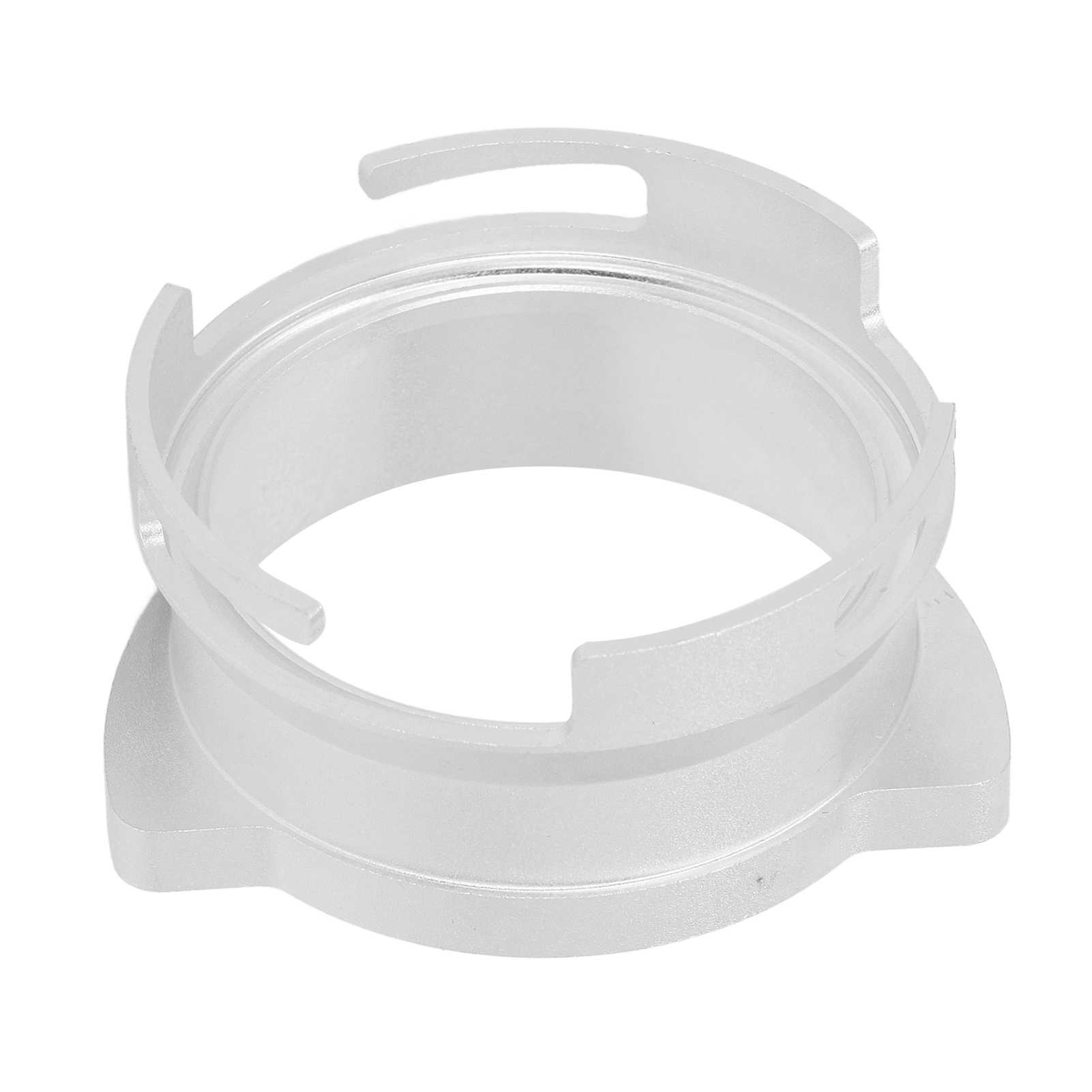 54 Mm Drehbarer Dosiertrichter Aus Silbernem Aluminium Für Breville-filterhalter