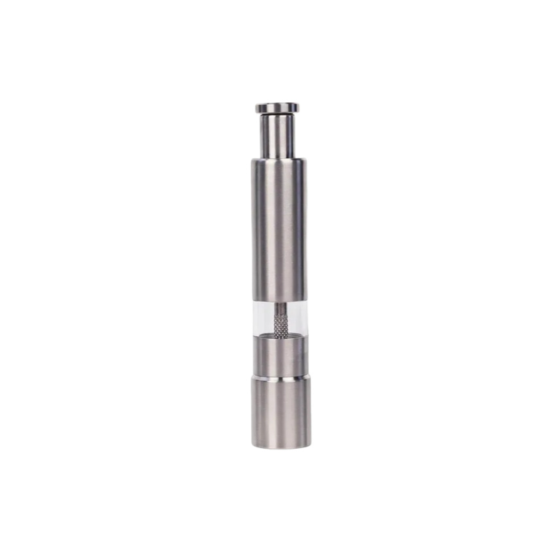 Salz- Und Pfeffermühlen-set Aus Edelstahl, Manuelle Gewürzmühle Für Die Heimische Küche, Tragbares Gewürzbehälter-set Zum Feinen Mahlen (1 Stück)