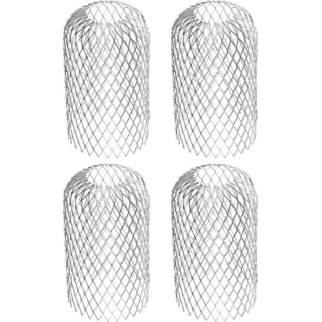 Flexibler Aluminium-dachrinnenfilter, 8 Cm Durchmesser, Laubschutzfilter Aus Drahtgewebe, Dachrinnenabdeckung Zum Schutz Der Dachrinne Vor Dachlaub