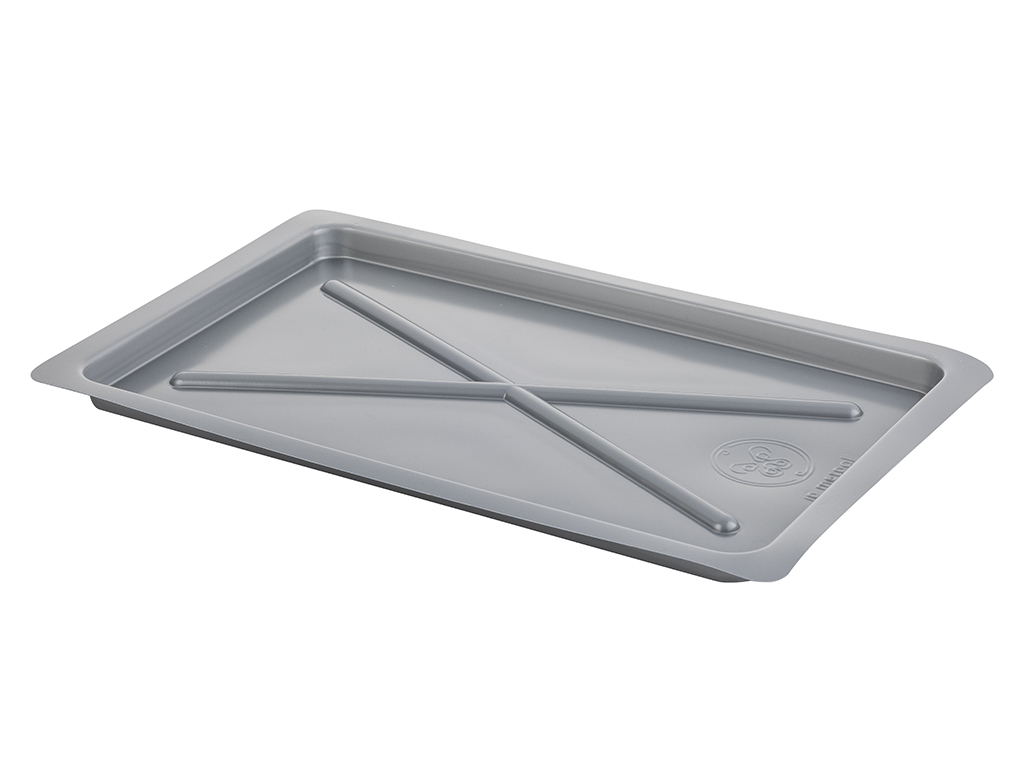 Trocknerständer 40 Schmal 400x210 Silber -metallic