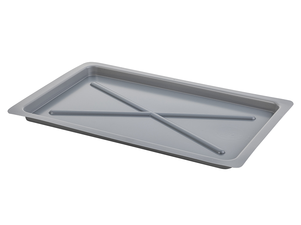 Geschirrtrocknerständer 35 - 355x230 Silber -metall