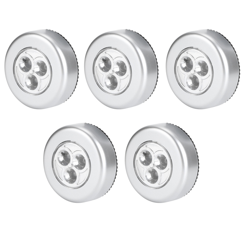 Set Mit 5 Innovativen Mini-led-nachtlichtern Für Schlafzimmer, Nachttisch, Kleiderschrank Oder Garderobe.