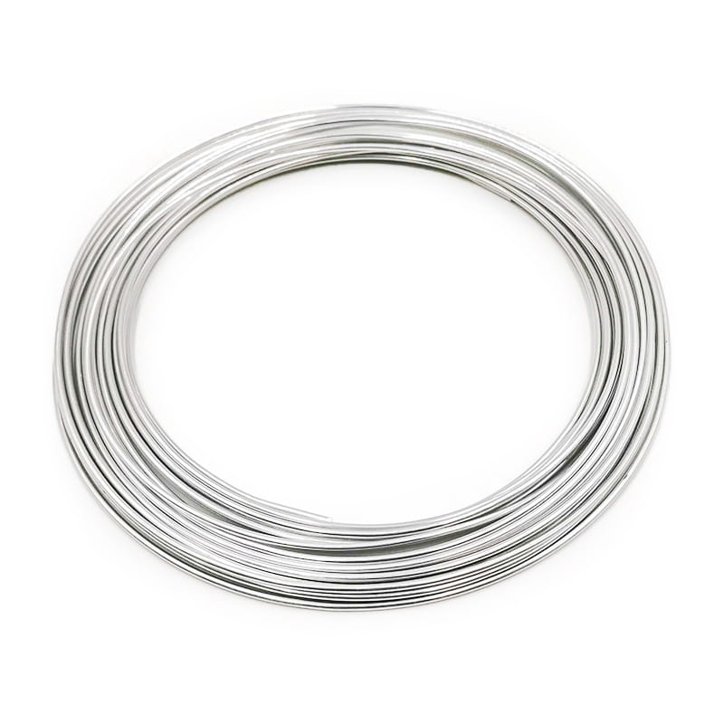 Blumendraht - Ring - 2 Mm X 10 M - Silber