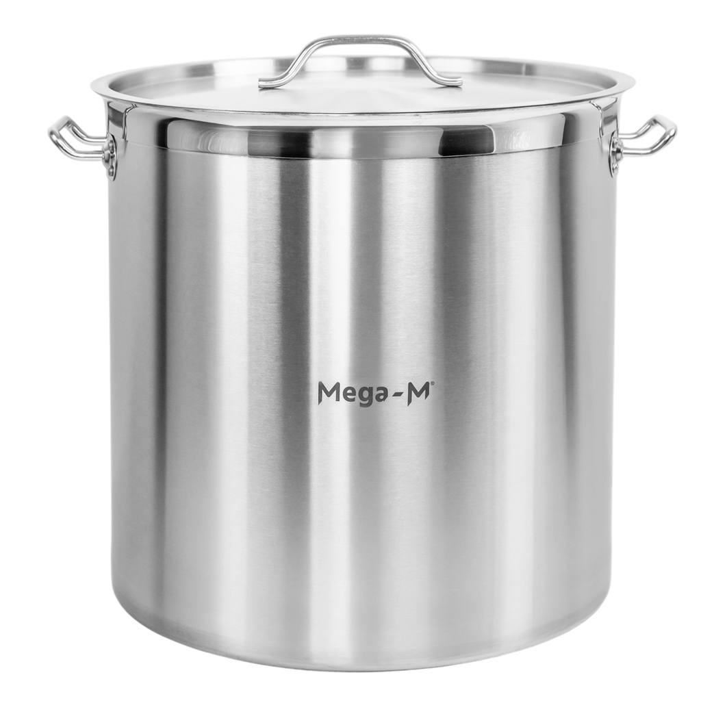 Hoher Catering-topf Mit Deckel Mega-m Pro 71 L Durchmesser 45 Cm X Höhe 45 Cm N