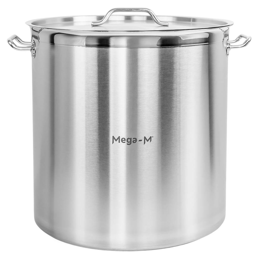 Hoher Catering-topf Mit Deckel Mega-m Pro 98 L, Durchmesser 50 Cm X Höhe 50 Cm, N