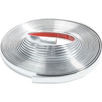 Universeller Chrom-klebestreifen Für Autos – Stoßstangen- Und Türschutz, 12 Mm × 5 M – Ulisem