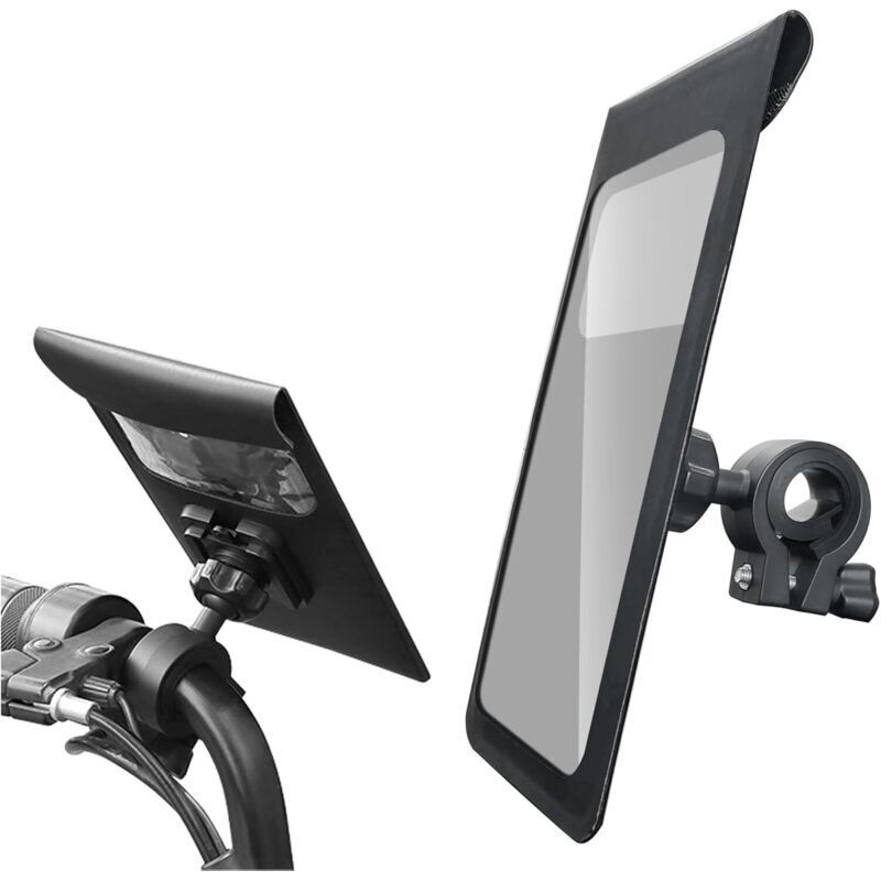 Wasserdichte Smartphone-halterung Fürs Fahrrad, 360°-drehung, Kompatibel Mit Fahrrädern Bis Zu 173 Cm (68 Zoll), Inklusive Wasserabweisender Lenkertasche – Ulisem