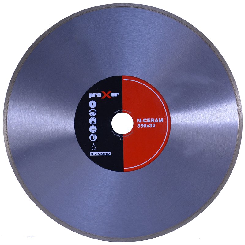N-ceram 350 Mm Praxer Diamantscheibe