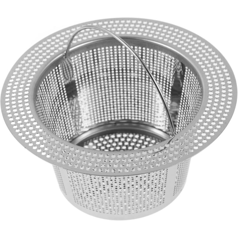 Edelstahl-abtropfsieb, 4er-set Universalkörbe Für Spülbecken, Abtropfschale Oder Sieb, Silber - Ulisem