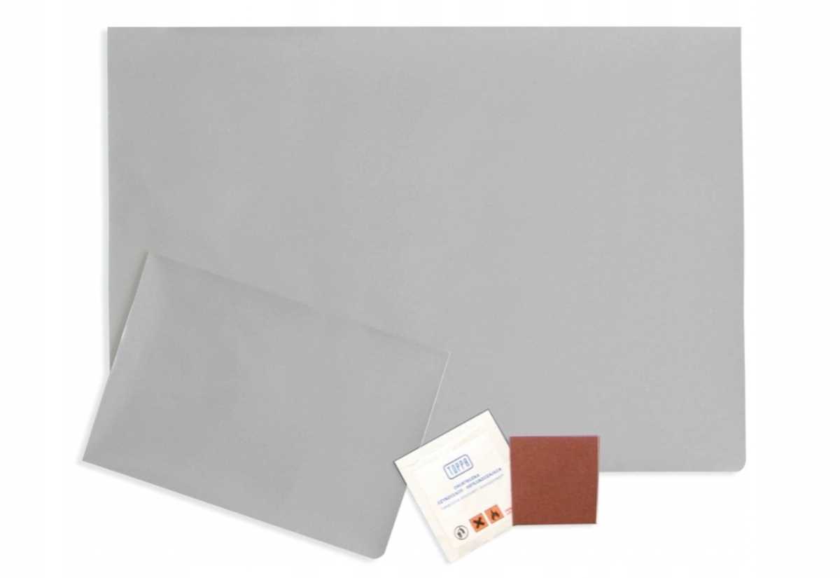 Planenreparaturset 45x32cm Silber
