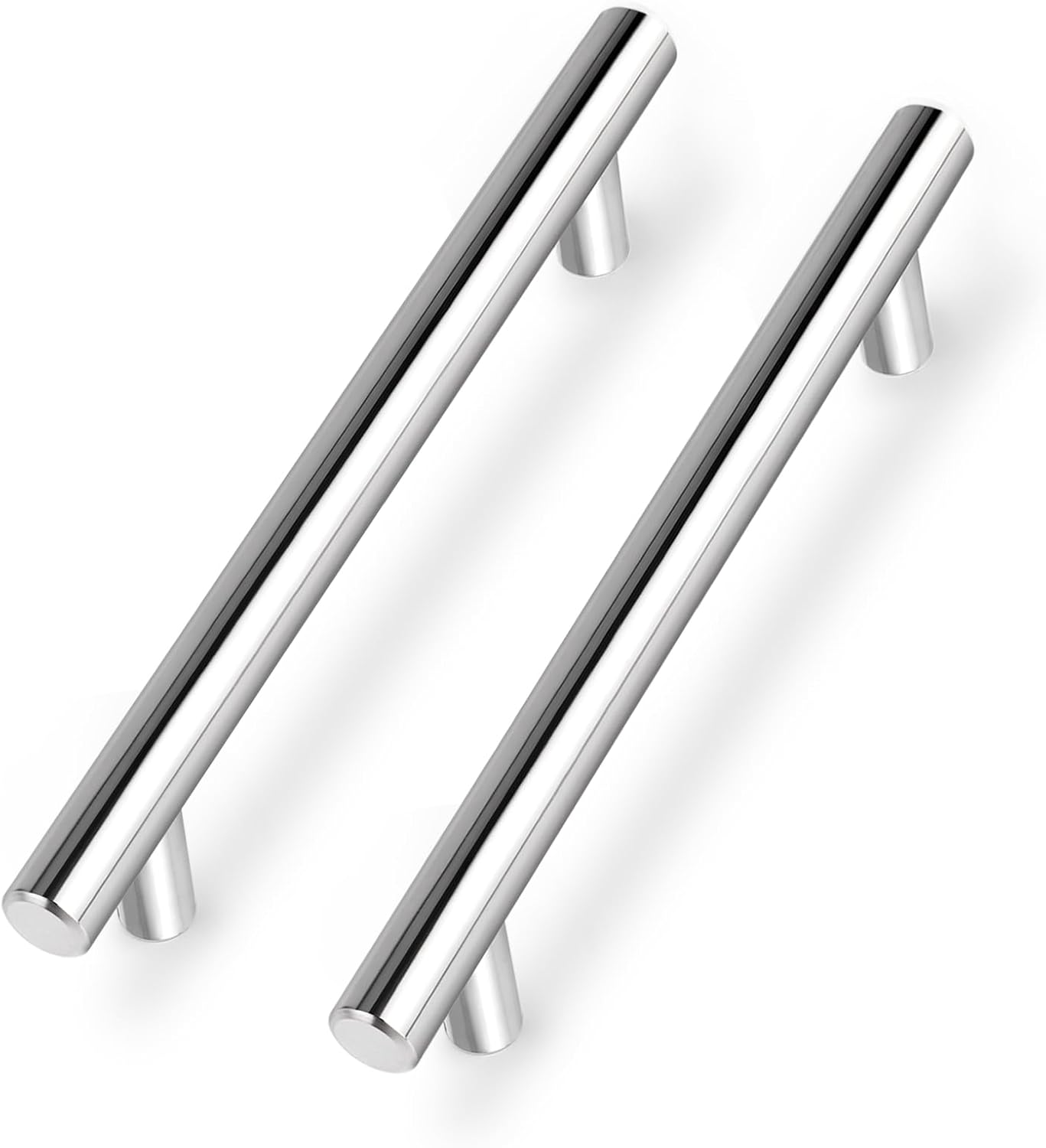 Möbelgriffe Für Schubladenschränke, 102 Mm, 20 Stück, Farbe Silber, Aus Stahl