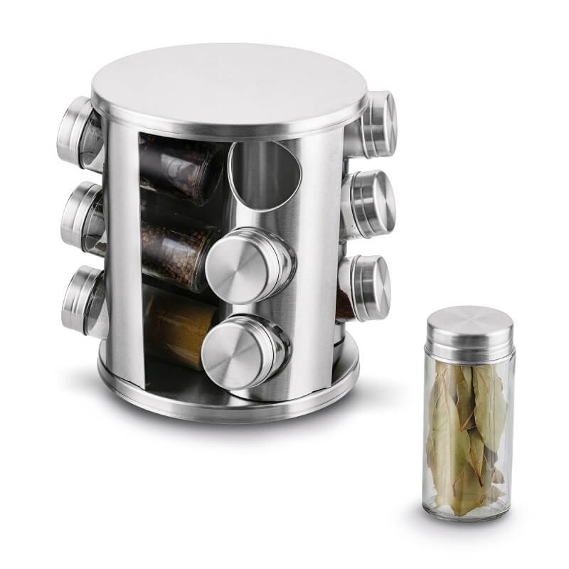 Konighoffer Favaro 12-teiliges Silbernes Gewürzset