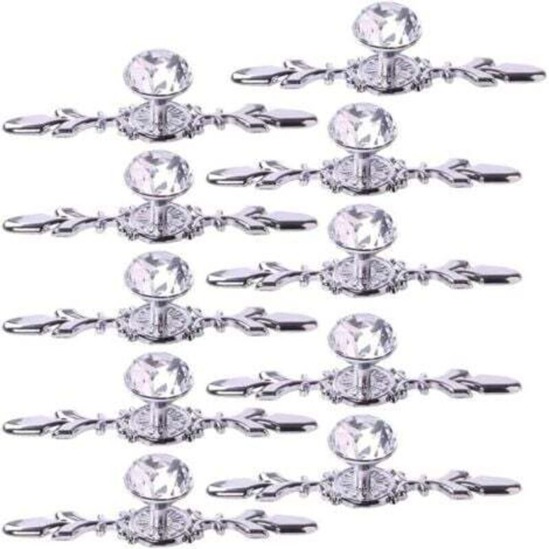 [niemals Verwendet] Kristall-schubladengriffe, 10 Stück, 12 Cm Große Diamant-schrankknöpfe, Schrankgriffe, Kleiderschrankgriffe, Küche, Schlafzimmer, Badezimmer, Möbelbeschläge