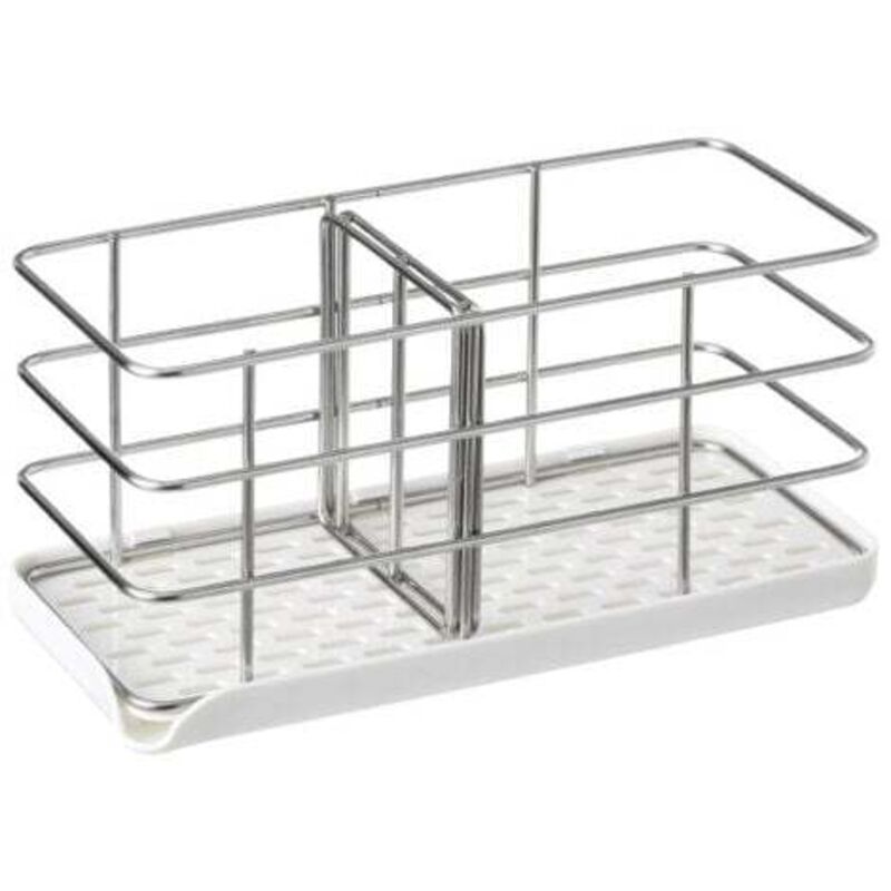 [niemals Verwendet] Schwammhalter Aus Edelstahl 304, Multifunktionaler Küchenspülen-organizer, Abtropfschale, Seifenschale, Verstellbare Hängeplatte
