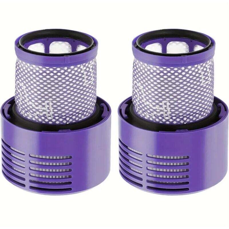 Packung Mit 2 Ersatzfiltern Für Dyson V10 Cyclone Staubsauger – Teilenummer 969082-01, Hohe Leistung Und Garantierte Kompatibilität.