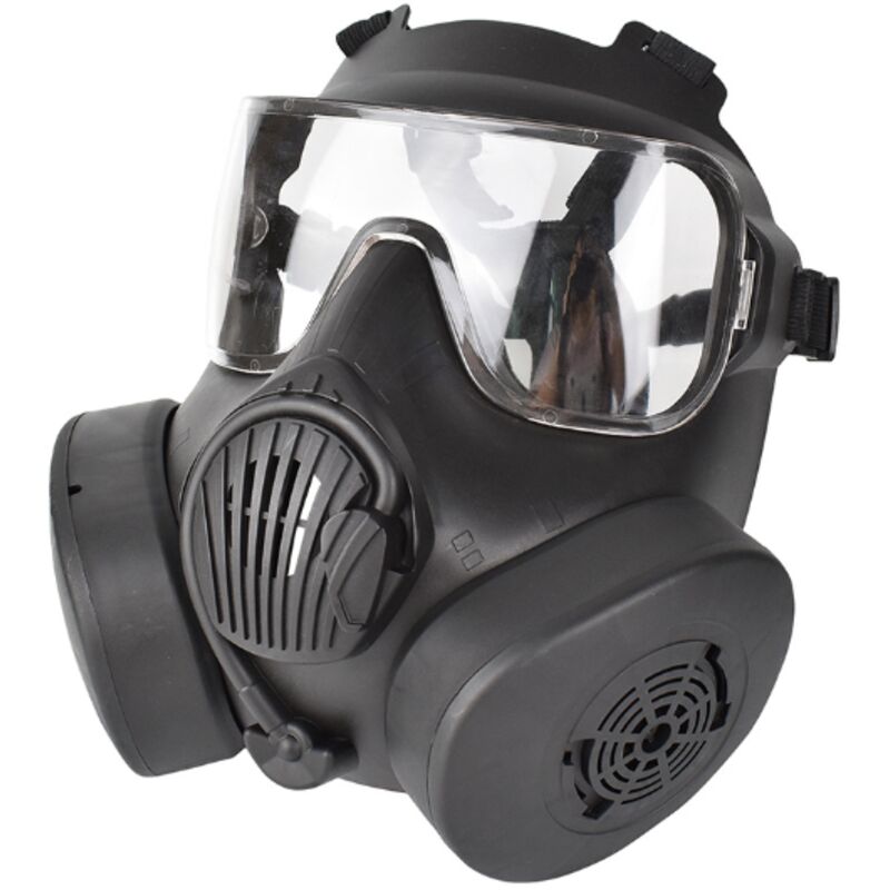 M50 Vollgesichtsmaske – Cbrn-schutz – Doppelfilter Mit Filterpatronen – Breites Visier Für Optimale Sicht