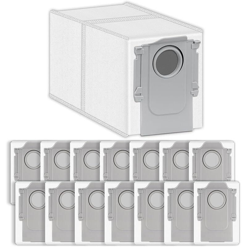 (15 Stück) Ersatz-staubsaugerbeutel, Kompatibel Mit Roborock S8 Maxv Ultra/ S8 Max Ultra/q Revo Master/q Revo/q Revo Pro