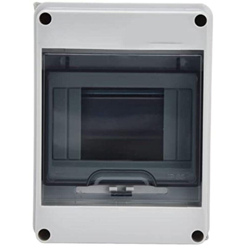 Wasserdichter Ip65-außenverteilerkasten, 5 Module, Abs-kunststoffoberfläche, Wasserdichter Außenverteilerkasten, Schaltschrank, Modularer Anschlusskasten (5-fach)