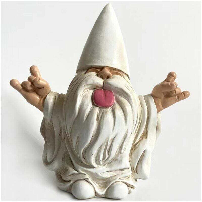 George, Der Gartenzwerg Aus Kunstharz Für Den Außenbereich, 32 Cm, Originelles Und Detailreiches Design, Witterungsbeständig - Ulisem
