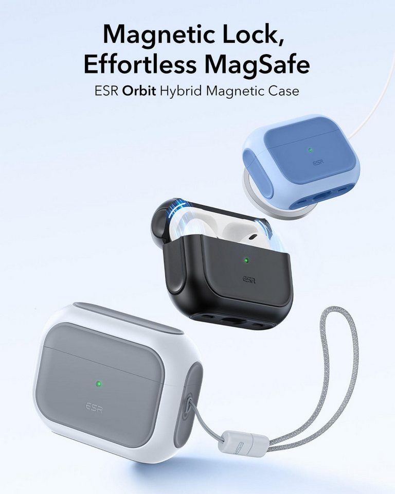 Esr Orbit Halolock Magsafe Apple Airpods Pro 3 Weiss Bild 5