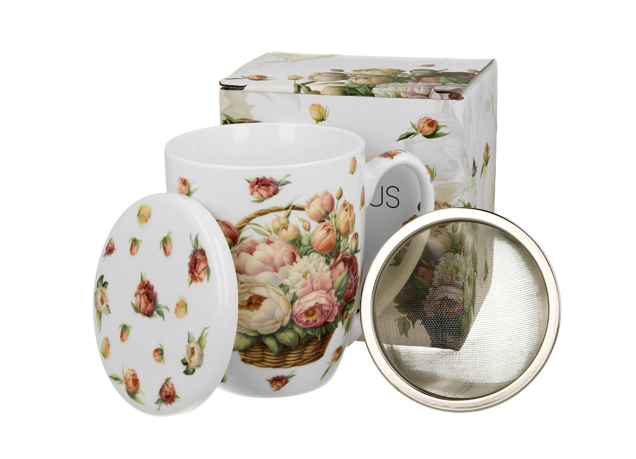 Peony 350 Ml Tasse Mit Teesieb