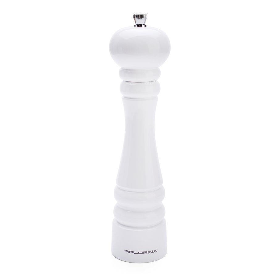 Florina Klassische Gewürzmühle Weiß 24 Cm