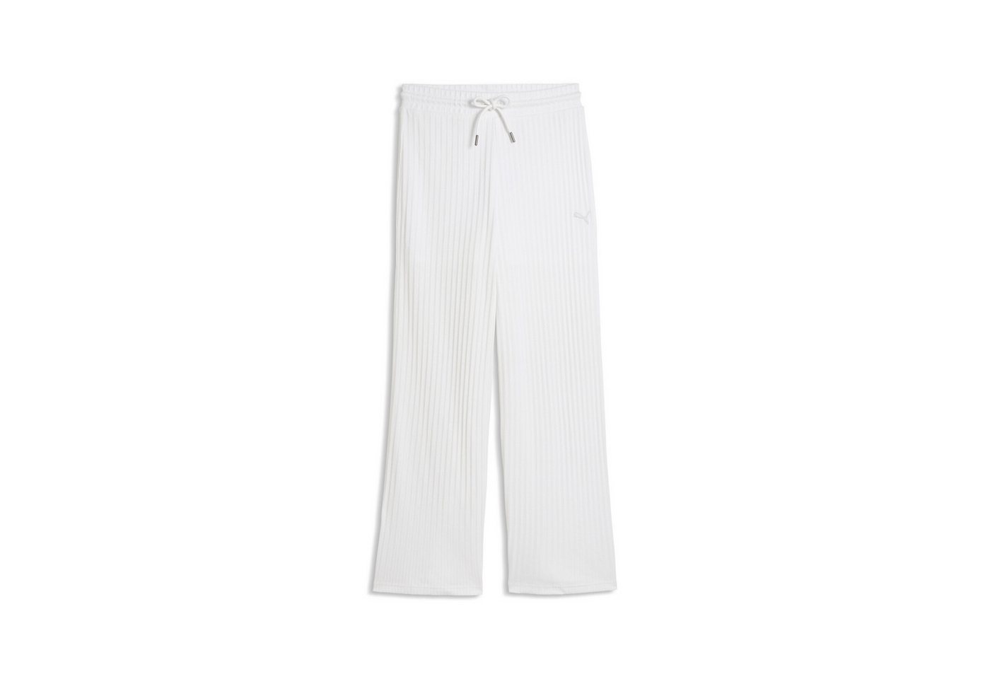 Puma Her Comfort Hw Damen-jogginghose Mit Weitem Bein, Weiß, 69328402 R Xs Bild 5
