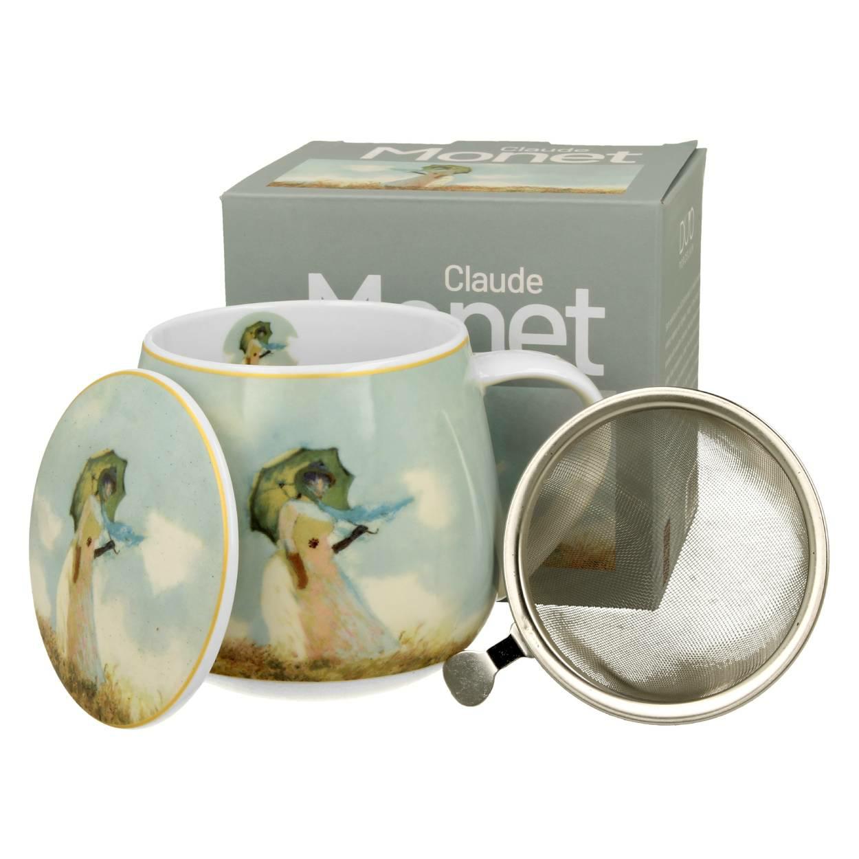 Monet Woman Fassbecher Mit Teesieb