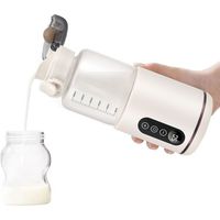 Tragbarer Flaschenwärmer (300 Ml) Fürs Auto, Babynahrungswärmer Mit Temperaturregelung, Für Unterwegs