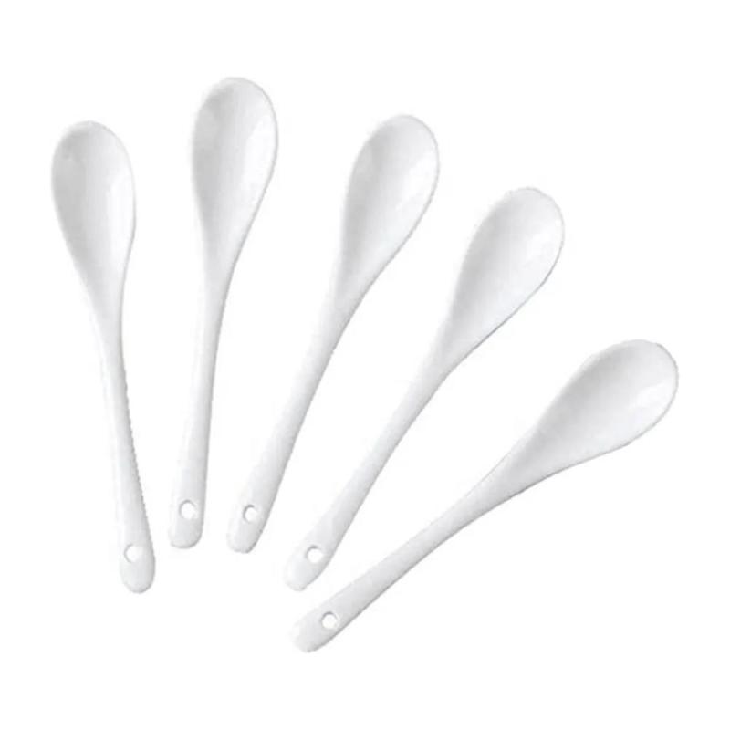 Set Mit 6 Keramik-teelöffeln