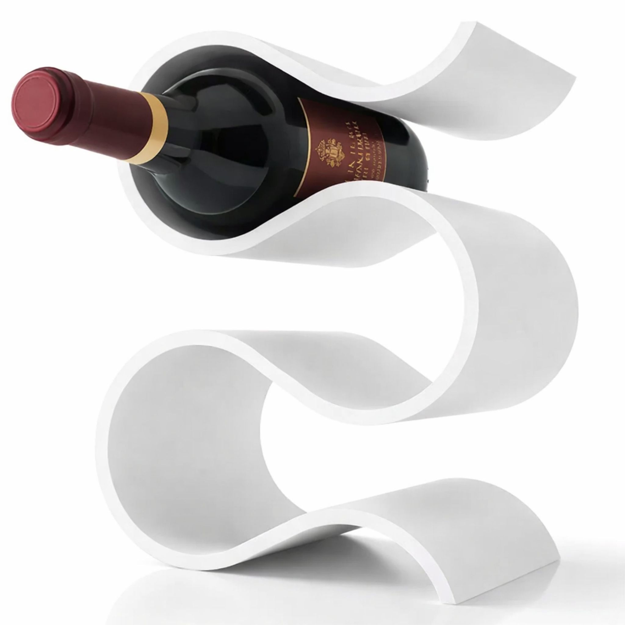 Weißweinregal Für 4 Flaschen, Minimalistischer Organizer S