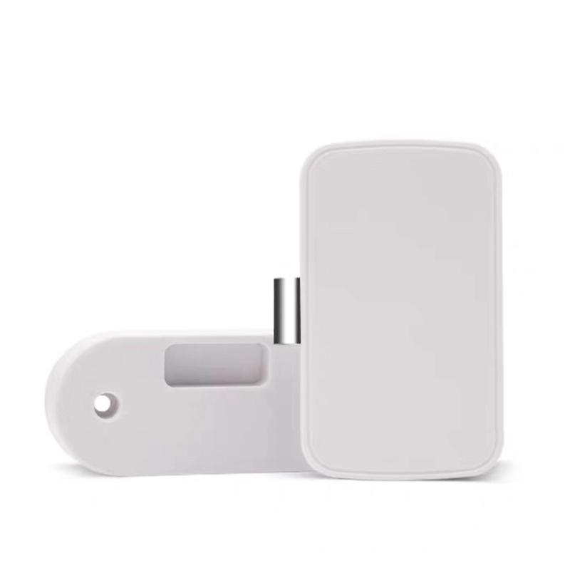 Selbstklebendes Schloss Für Schubladen, Aktenschränke, Kleiderschränke, Schuhschränke, Briefkästen, Weiß, T1, Smarte Bluetooth-app